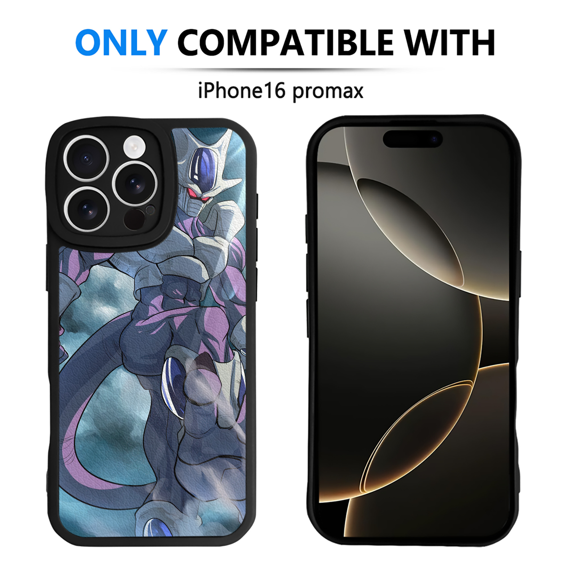 （画像用） ドラゴンボール DRAGON BALL 【iPhone 16シリーズ対応】シリコンスマホケース（レザー調） 材質：シリコン